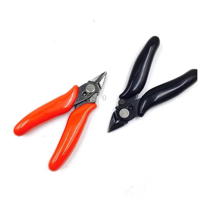 Stainless Steel Mini Electronic Water Cut Pliers Electrician Repair Tools, Color:Black