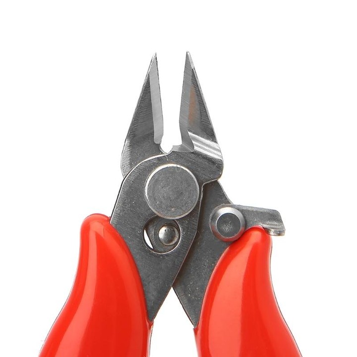 Stainless Steel Mini Electronic Water Cut Pliers Electrician Repair Tools, Color:Black