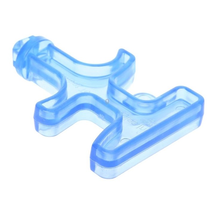 2 PCS Outdoor Emergency Strong Self-defense Personal Protection Security Tool Women Finger Stinger Drill(Transparent)