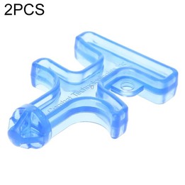 2 PCS Outdoor Emergency Strong Self-defense Personal Protection Security Tool Women Finger Stinger Drill(Blue)