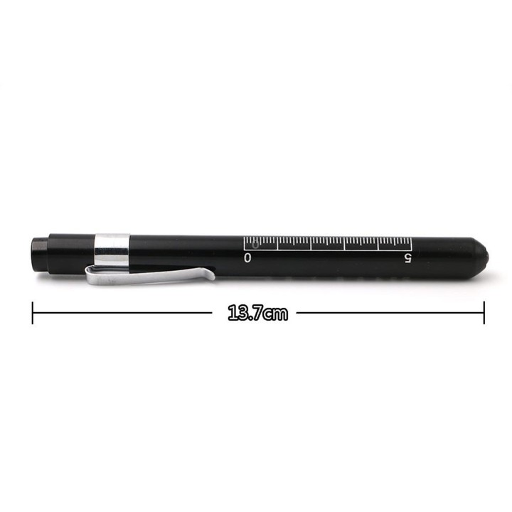 5 PCS Mini Pocket Penlight Torch Light LED Flashlight Mouth Ear Care Inspection Lamp(Silver)