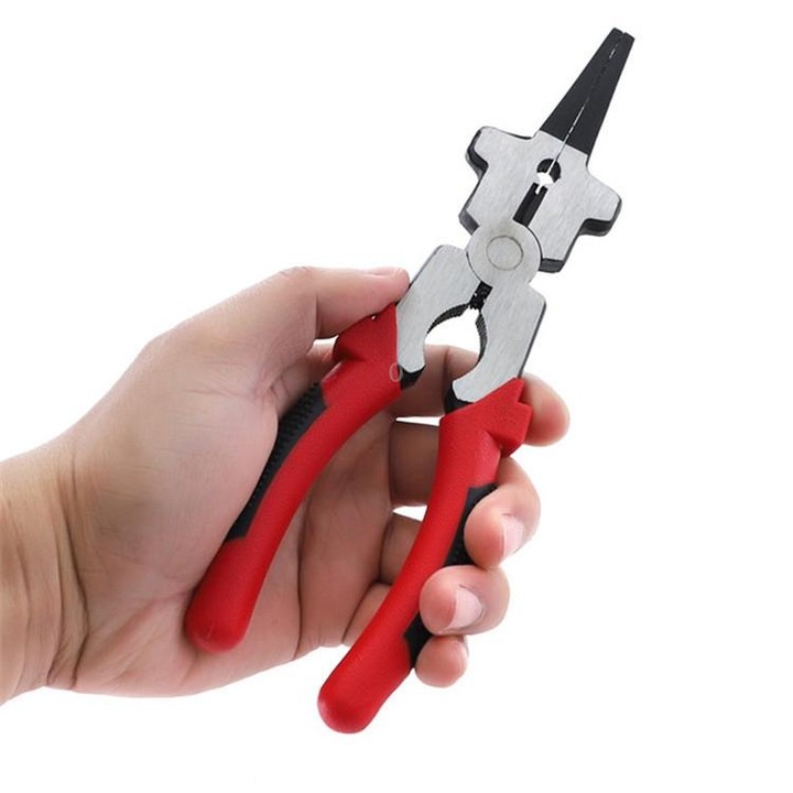 8 Inch Multi-function Welding Tongs Gas Shielded Welding Tongs Welding Labor-saving Special Circlip Pliers