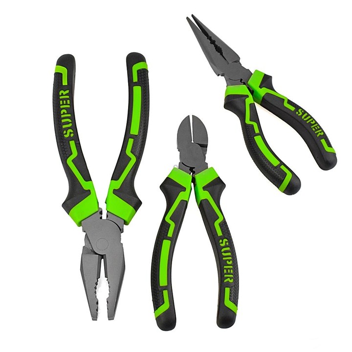Industrial Grade Multi-function Wire Tip Oblique Pliers, Type:Wire Cutter 8 Inch