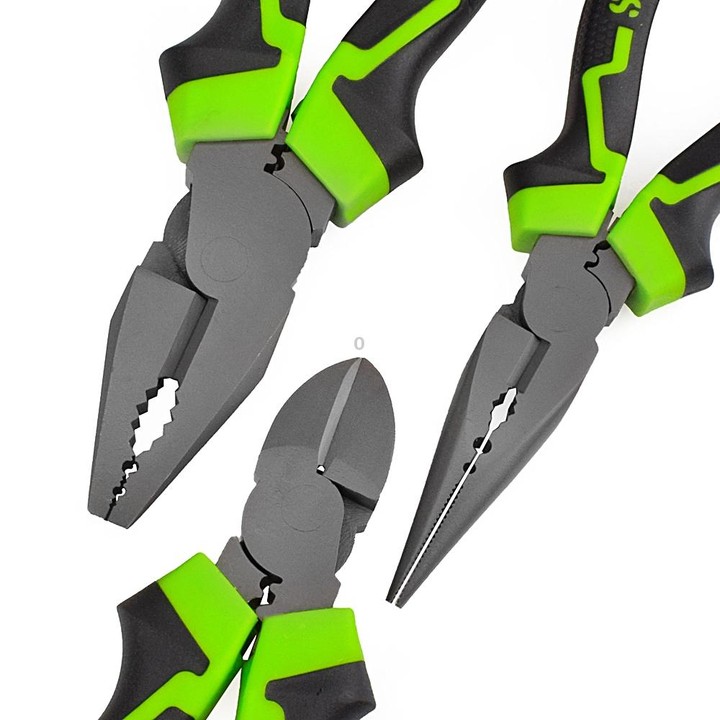 Industrial Grade Multi-function Wire Tip Oblique Pliers, Type:Wire Cutter 8 Inch