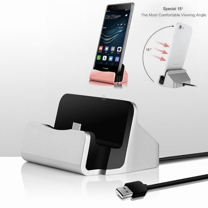 USB-C / Type-C 3.1 Sync Data / Charging Dock Charger(Gold)