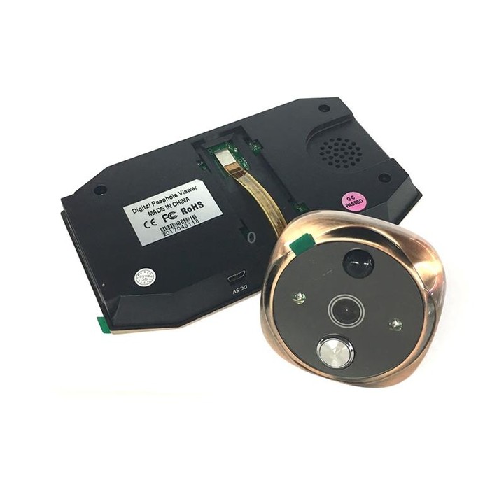 M525 3.5 inch TFT Display Screen 2.0MP Camera Video Doorbell, Support TF Card (32GB Max) & Motion Detection