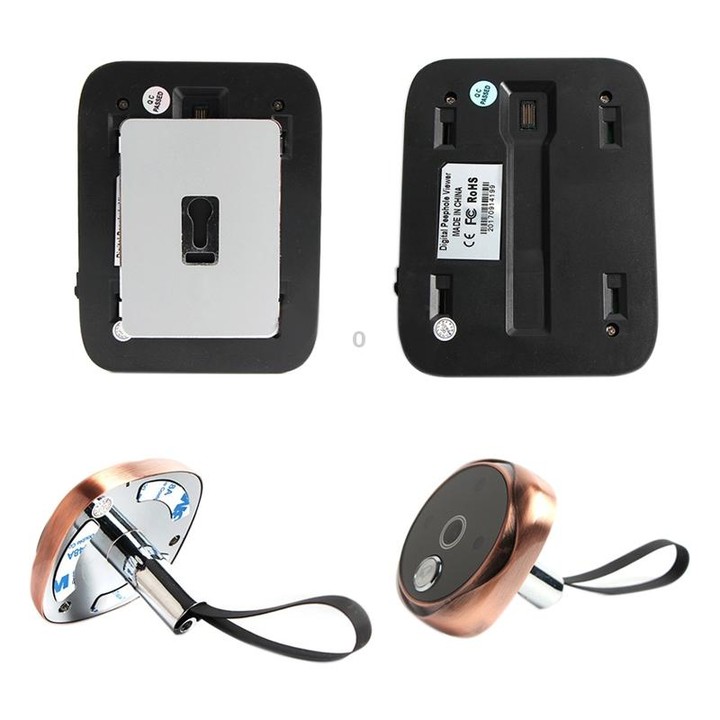 M530 3.0 inch TFT Display 3.0MP Camera Video Digital Door Viewer, Support TF Card (32GB Max) & Infrared Night Vision (Bronze)