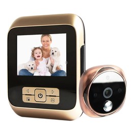 M530 3.0 inch TFT Display 3.0MP Camera Video Digital Door Viewer, Support TF Card (32GB Max) & Infrared Night Vision (Bronze)