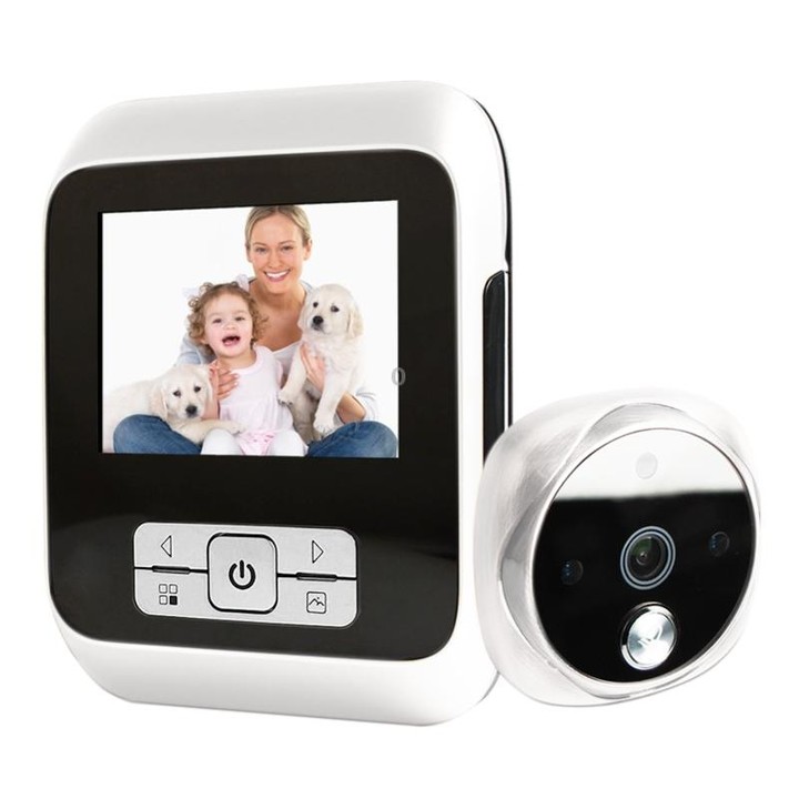 M530 3.0 inch TFT Display 3.0MP Camera Video Digital Door Viewer, Support TF Card (32GB Max) & Infrared Night Vision (White)