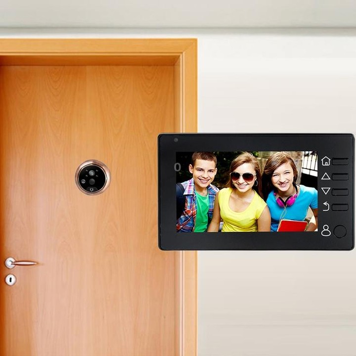 M4300D 4.3 inch TFT Color Display Screen 3.0MP Security Camera Video Smart Doorbell, Support TF Card (32GB Max) & Night Vision &