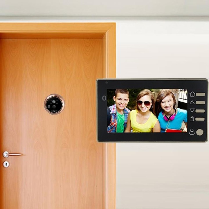 M4300D 4.3 inch TFT Color Display Screen 3.0MP Security Camera Video Smart Doorbell, Support TF Card (32GB Max) & Night Vision &