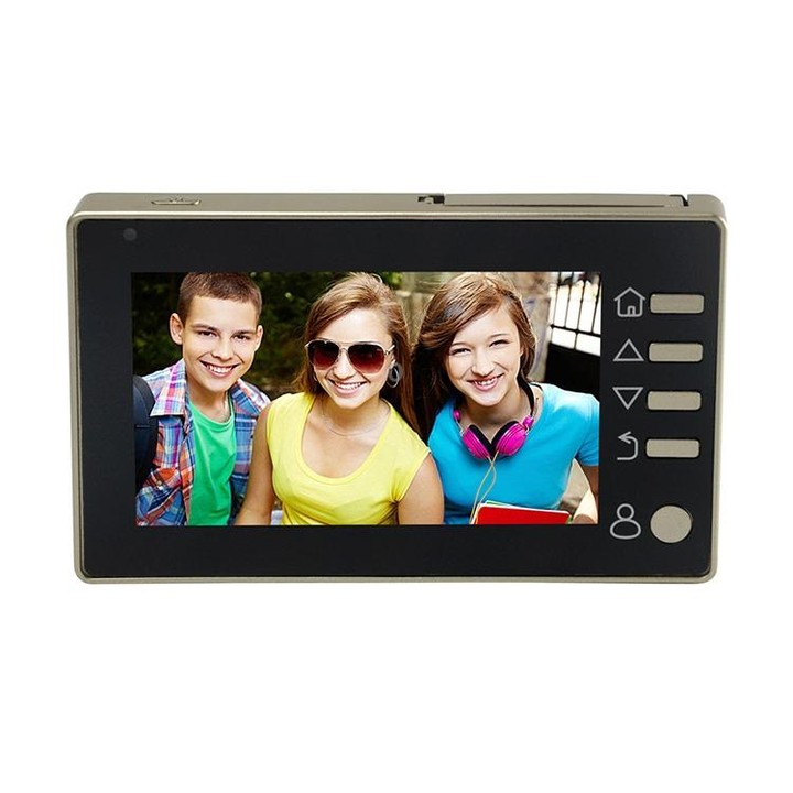 M4300D 4.3 inch TFT Color Display Screen 3.0MP Security Camera Video Smart Doorbell, Support TF Card (32GB Max) & Night Vision &