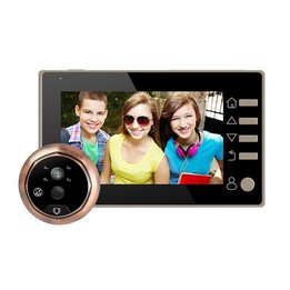 M4300D 4.3 inch TFT Color Display Screen 3.0MP Security Camera Video Smart Doorbell, Support TF Card (32GB Max) & Night Vision &
