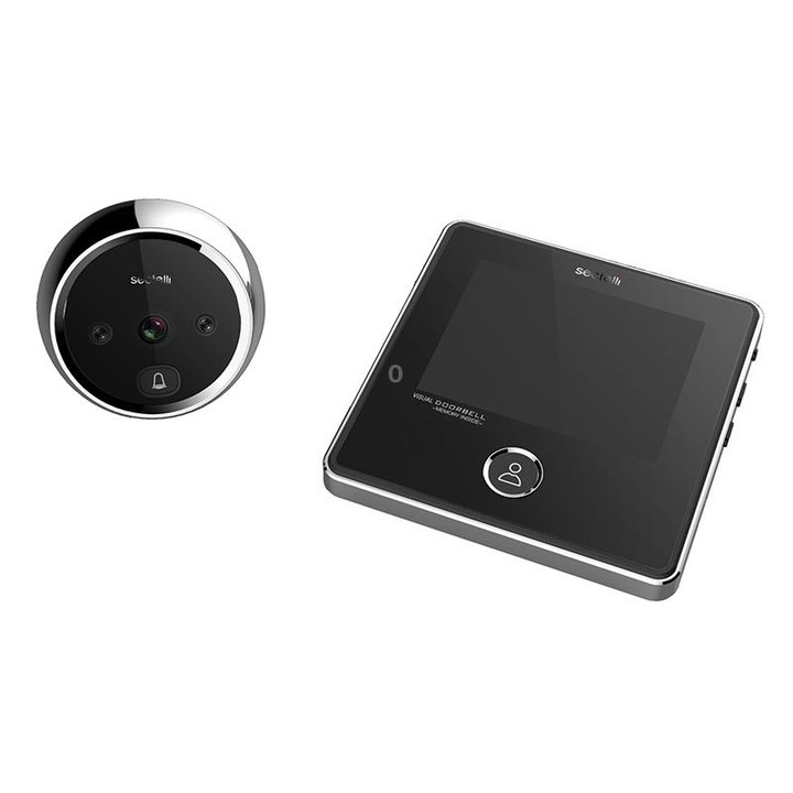 SNDD2 3.0 inch Screen 1.0MP Security Camera Digital Peephole Door Viewer, Support Infrared Night Vision