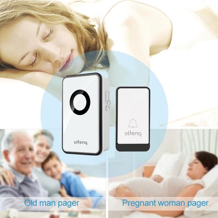 AITENG V018J Wireless Batteryless WIFI Doorbell, US Plug