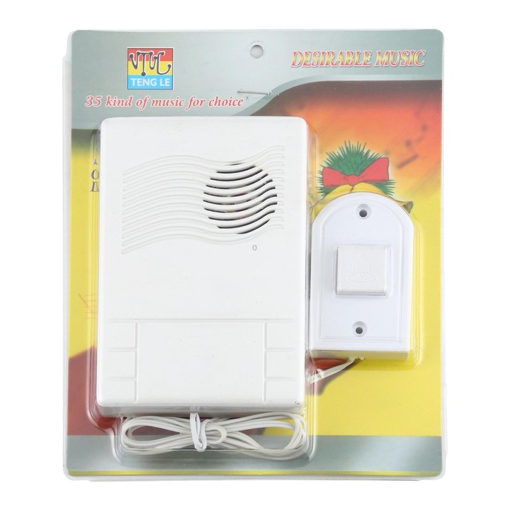 TENG LE DC4.5V Wired Smart Colorful Flasher Door Chime
