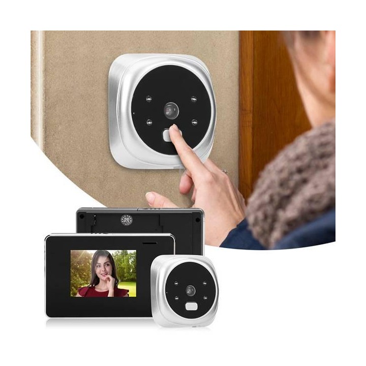 2.8Y 2.8 inch Screen 0.3MP Security Camera Peephole Viewer Digital Peephole Door Bell