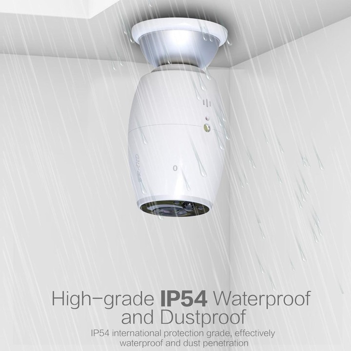 X3 1080P WiFi Smart Video IP54 Waterproof Digital Camera Door Viewer, Support TF Card & Infrared Night Vision(White)