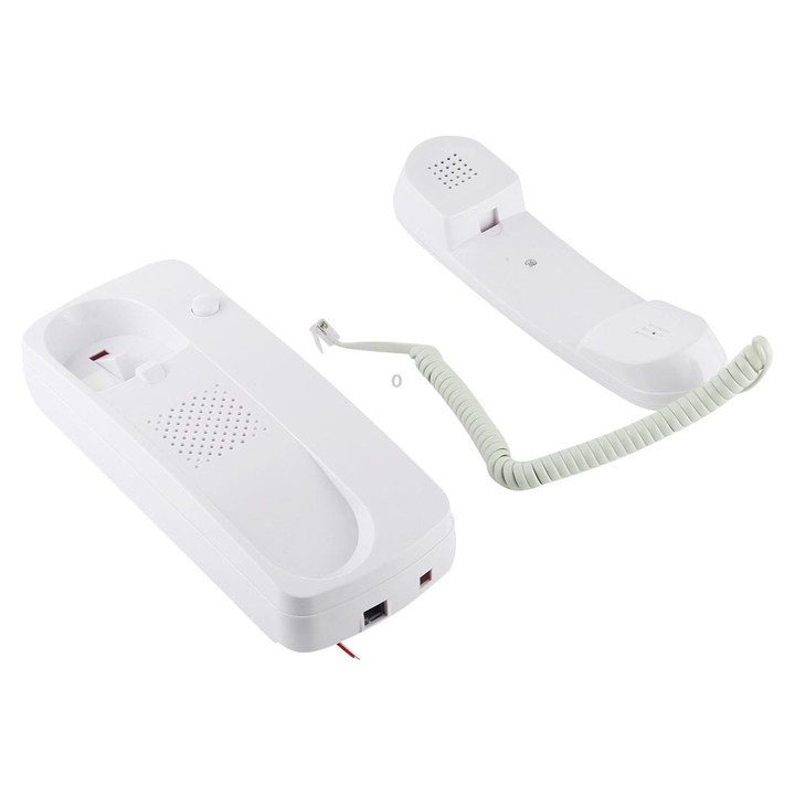 109DC Two-way High-definition Wired Intercom Doorphone (White)