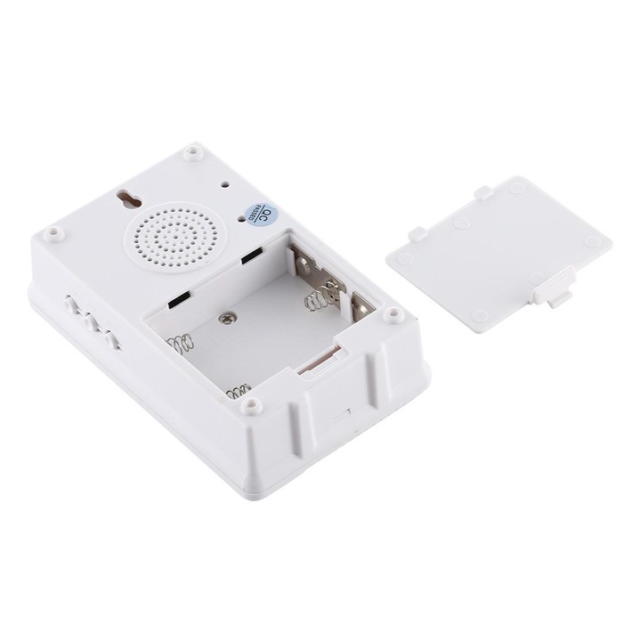 VOYE V022F Home Music Remote Control Wireless Doorbell with 38 Polyphony Sounds (White)