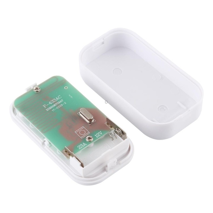 VOYE V025F Home Music Remote Control Wireless Doorbell with 38 Polyphony Sounds, US Plug(White)