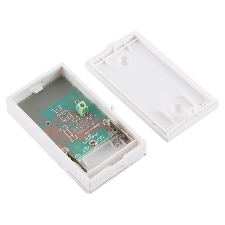 VOYE V008A Home Music Remote Control Wireless Doorbell with 38 Polyphony Sounds, US Plug(White)