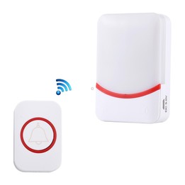 CMF1188 Home Music Remote Control Wireless Doorbell with 38 Ringtones & Colorful Flashing Lights + Ringtones / Ringtones / Color