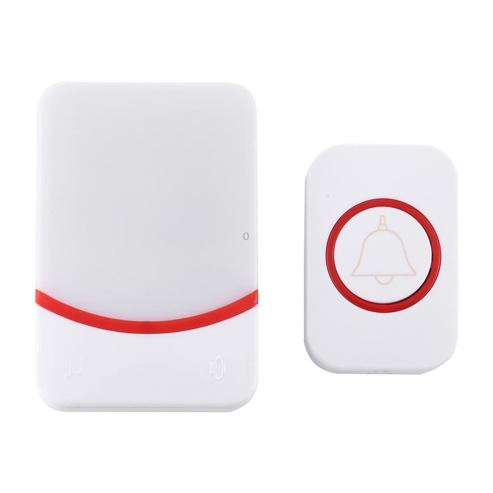 CMF1188 Home Music Remote Control Wireless Doorbell with 38 Ringtones & Colorful Flashing Lights + Ringtones / Ringtones / Color