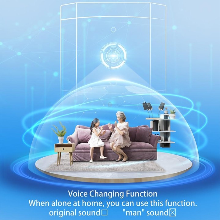 DoorBell i5 Smart Doorbell HD Wireless Bluetooth WiFi Security Camera Visual Doorbells Anti-theft Support Bidirectional Voice In