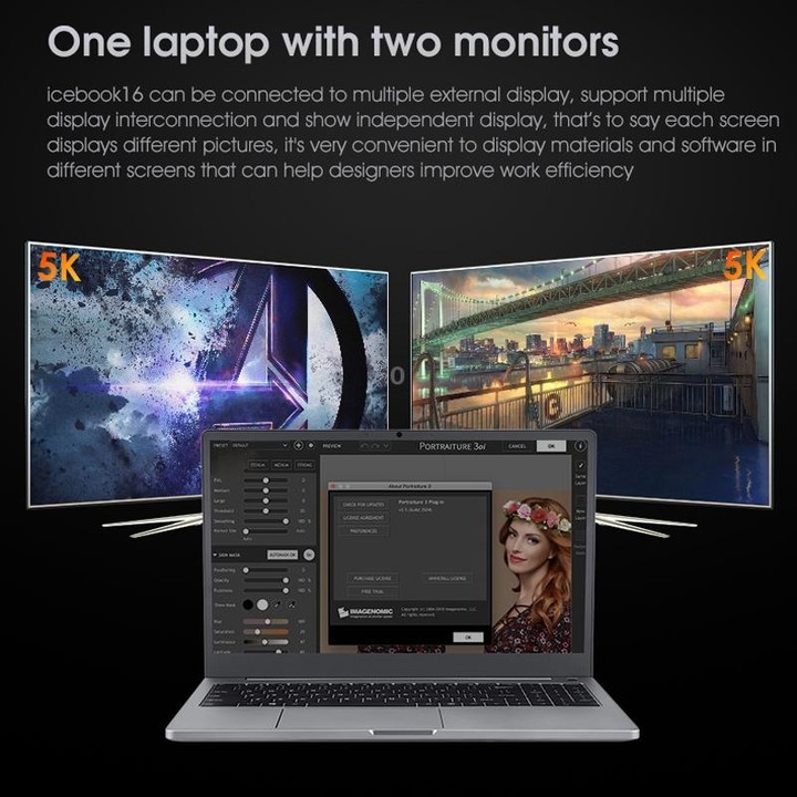 W041-ID4-156 AMD Laptop, 15.6 inch FHD, 4GB+128GB, Fingerprint Unlock, Windows 11 English OS AMD Ryzen 3 4300U Quad Core, Suppor