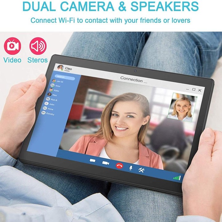 BDF P60 4G LTE Tablet PC, 10.36 inch, 8GB+128GB, Android 11.0 MTK6762 Octa Core, Support Dual SIM & Bluetooth & WiFi, EU Plug(Sk