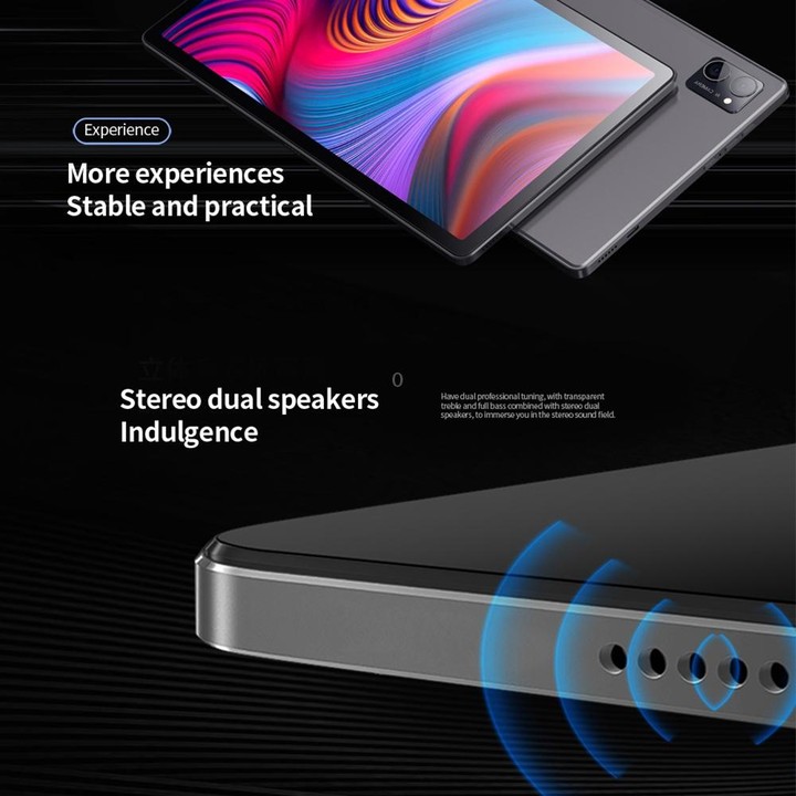 BDF P60 4G LTE Tablet PC, 10.36 inch, 8GB+128GB, Android 11.0 MTK6762 Octa Core, Support Dual SIM & Bluetooth & WiFi, EU Plug(Sk