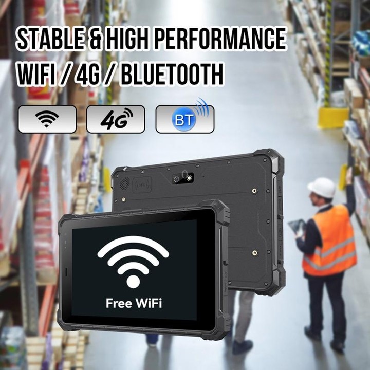 CENAVA A80ST 4G Rugged Tablet, 8 inch, 4GB+64GB, IP68 Waterproof Shockproof Dustproof, Android 10.0 MT6771 Octa Core, Support GP