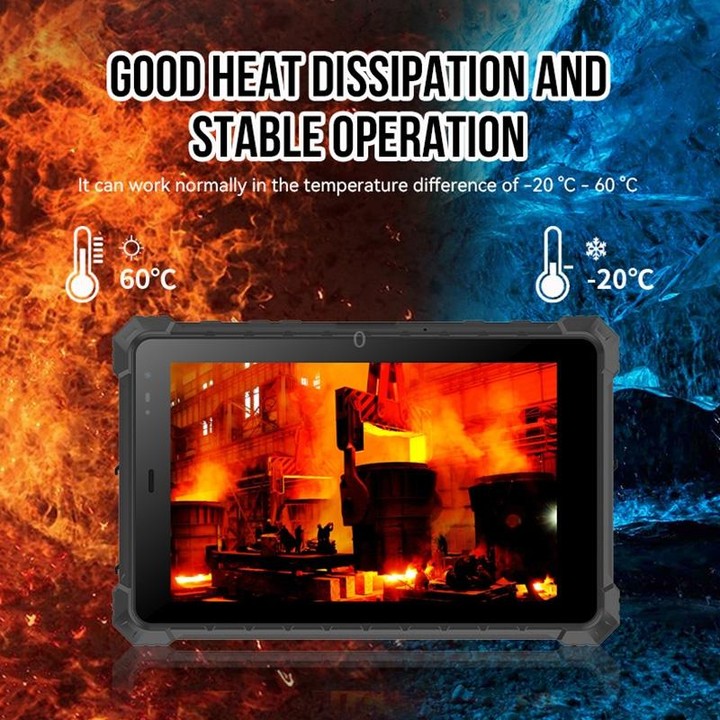 CENAVA A80ST 4G Rugged Tablet, 8 inch, 4GB+64GB, IP68 Waterproof Shockproof Dustproof, Android 10.0 MT6771 Octa Core, Support GP