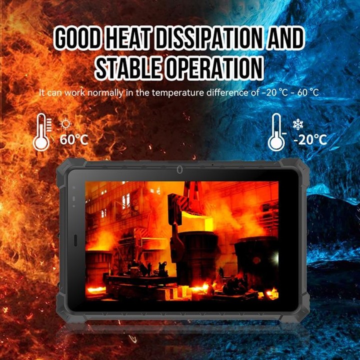 CENAVA A10ST 4G Rugged Tablet, 10.1 inch, 4GB+64GB, IP68 Waterproof Shockproof Dustproof, Android 10.0 MT6771 Octa Core, Support