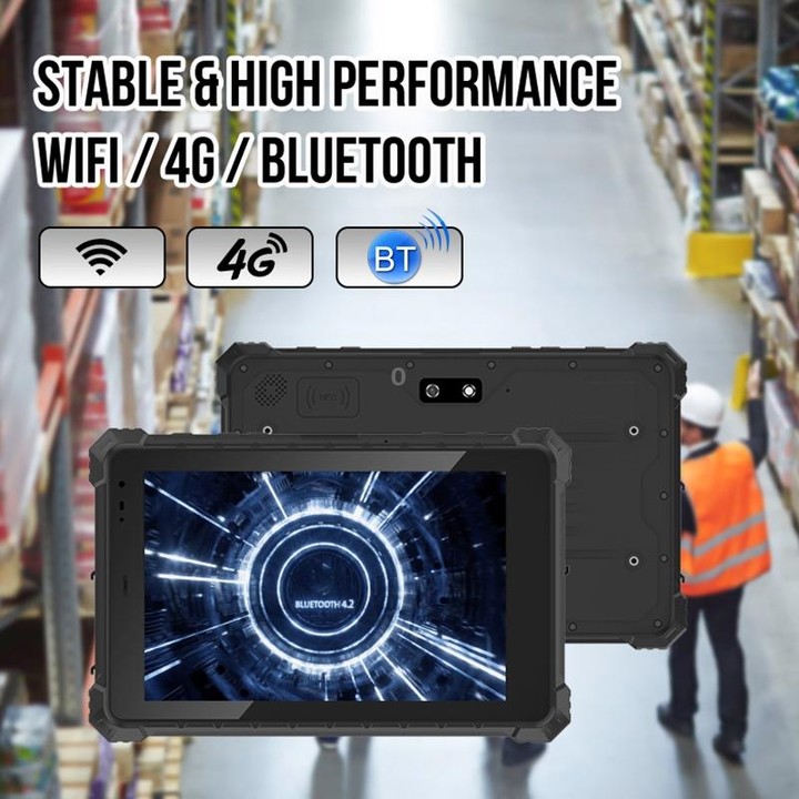 CENAVA A10ST 4G Rugged Tablet, 10.1 inch, 4GB+64GB, IP68 Waterproof Shockproof Dustproof, Android 10.0 MT6771 Octa Core, Support