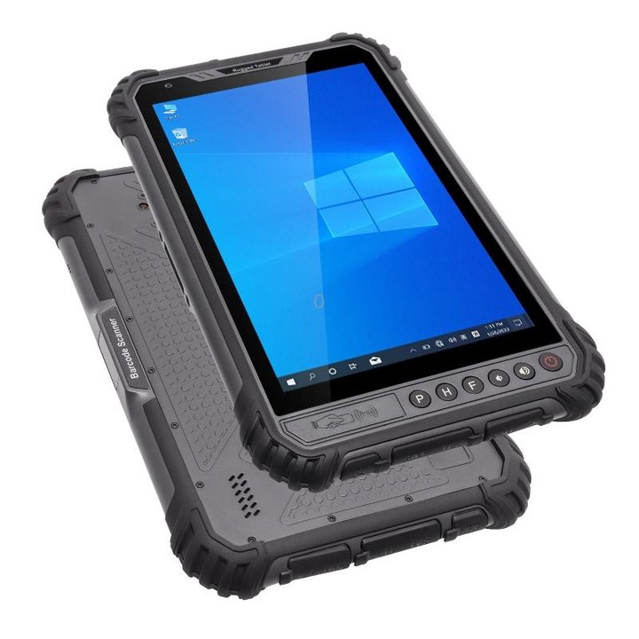 UNIWA WinPad W801 4G Rugged Tablet PC, 8.0 inch, 8GB+256GB, IP65 Waterproof Shockproof Dustproof, Windows 10, Intel Core i5-8200