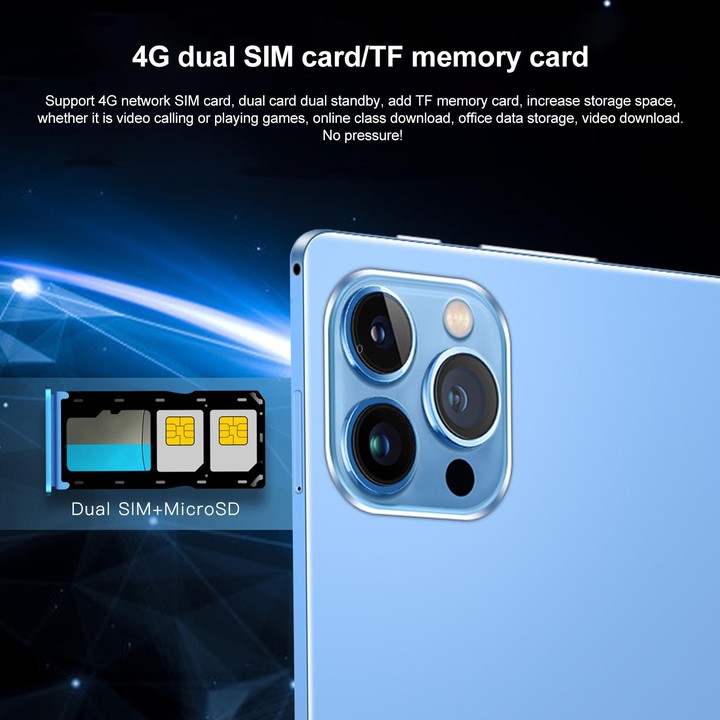 P60 4G Phone Call Tablet PC, 10.1 inch, 4GB+64GB, Android 10.0 MTK6750 Octa Core 1.8GHz, Dual SIM, Support GPS, OTG, WiFi, BT (S