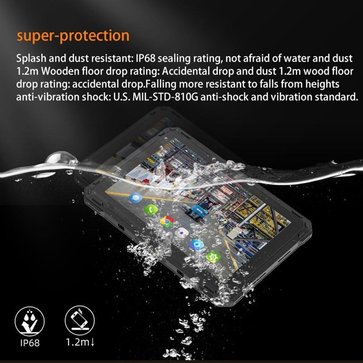 CENAVA A88ST IP68 Rugged Tablet PC, 4GB+64GB, 8 inch Android 11 MTK6771 Octa Core, 4G Network, AU Plug