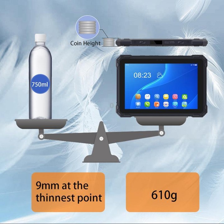 CENAVA A88ST IP68 Rugged Tablet PC, 4GB+64GB, 8 inch Android 11 MTK6771 Octa Core, 4G Network, EU Plug