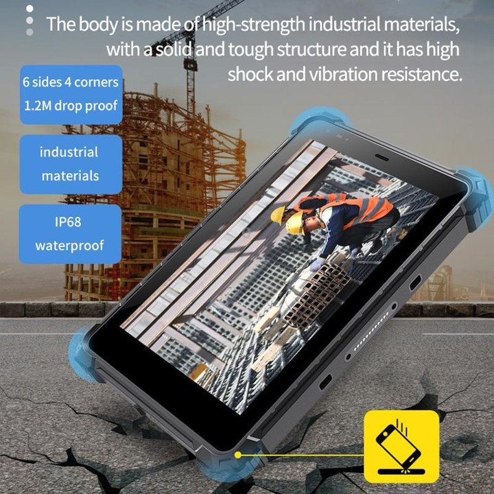 CENAVA W80Y IP68 Rugged Tablet PC, 8GB+128GB, 8 inch Windows 11 Intel Core i5-10210Y Quad Core, AU Plug