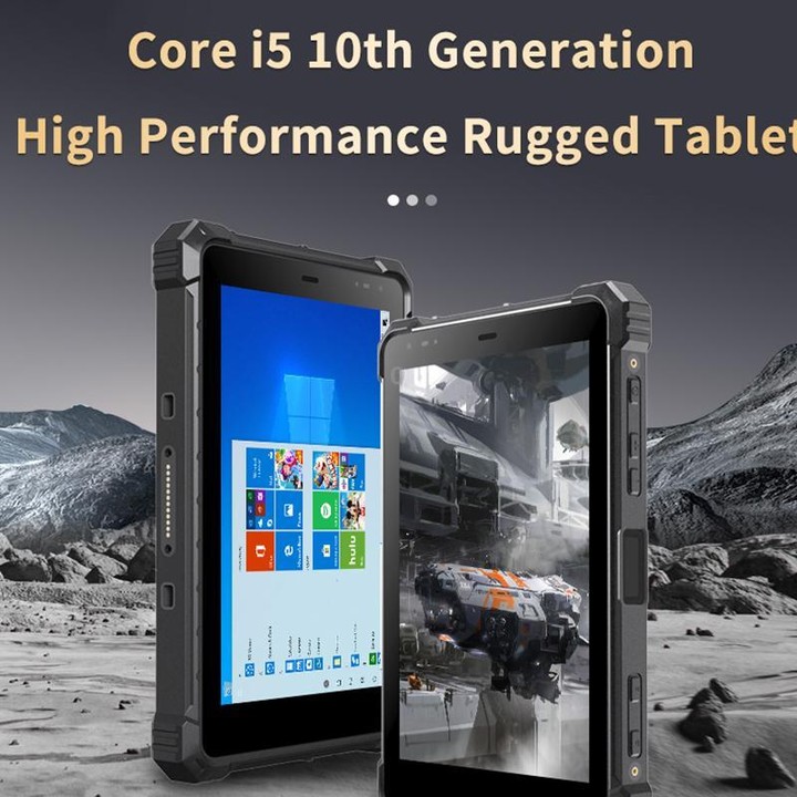 CENAVA W80Y IP68 Rugged Tablet PC, 8GB+128GB, 8 inch Windows 11 Intel Core i5-10210Y Quad Core, US Plug
