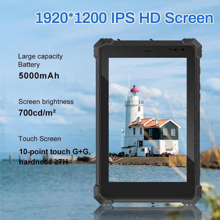 CENAVA W10Y IP68 Rugged Tablet PC, 8GB+128GB, 10.1 inch Windows 11 Intel Core i5-10210Y Quad Core, UK Plug