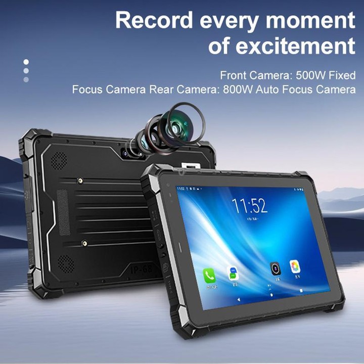CENAVA W80N IP68 Rugged Tablet PC, 8GB+128GB, 8 inch Windows 11 Intel JASPER LAKE N5100 Quad Core, EU Plug