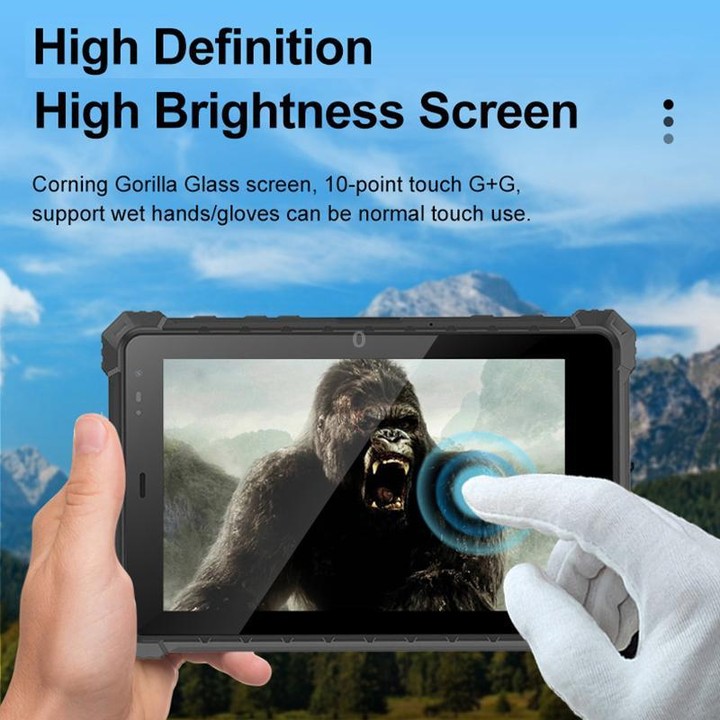 CENAVA W80N IP68 Rugged Tablet PC, 8GB+128GB, 8 inch Windows 11 Intel JASPER LAKE N5100 Quad Core, UK Plug
