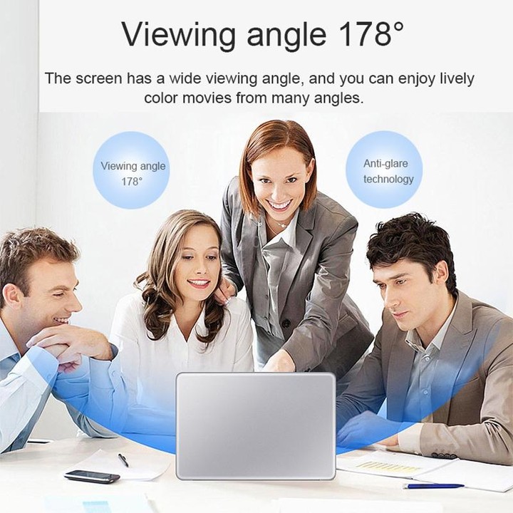 H15 15.6 inch Ultrathin Laptop, 16GB+512GB, Windows 11 Intel Processor N95 Quad Core, US Plug (Silver)