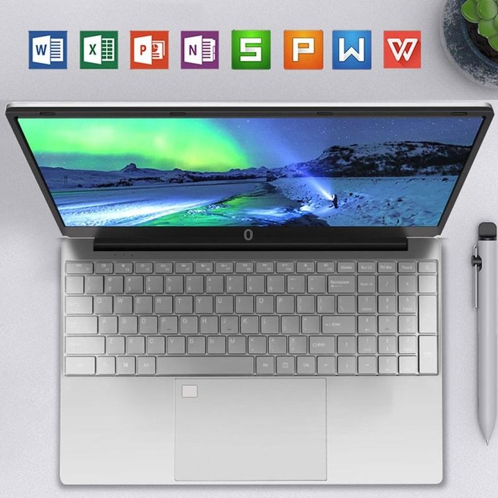 H15 15.6 inch Ultrathin Laptop, 16GB+128GB, Windows 11 Intel Celeron N5095 Quad Core, EU Plug (Silver)