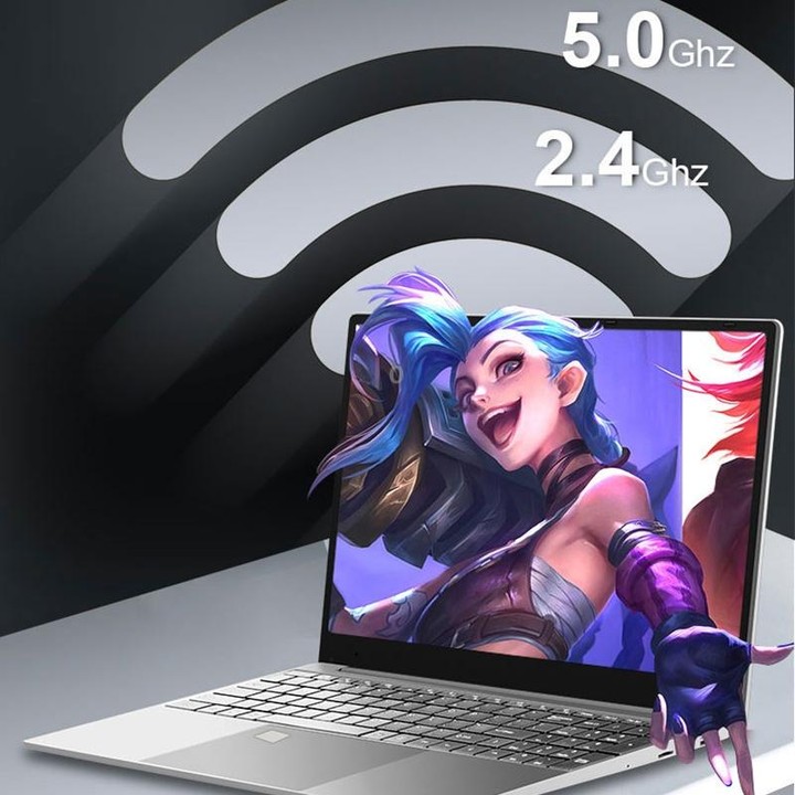 H15 15.6 inch Ultrathin Laptop, 16GB+256GB, Windows 11 Intel Celeron N5095 Quad Core, US Plug (Silver)