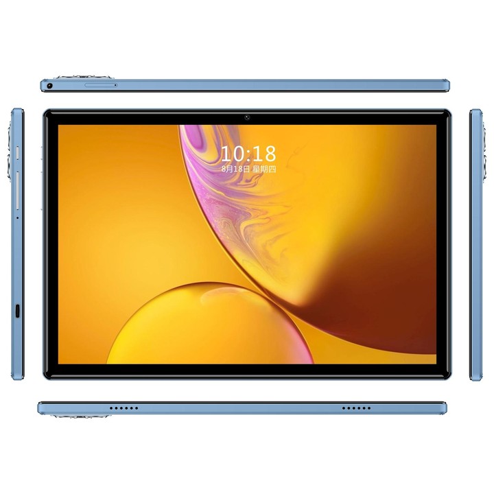 X09 10.1 inch 4G LTE Tablet PC, 4GB+64GB, Android 8.1 MTK6755 Octa Core, Support Dual SIM, US Plug (Blue)