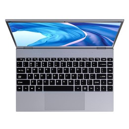 14 inch Ultrathin Portable Laptop, 8GB+512GB, Windows 10 Intel Celeron N3050 Dual Core, EU Plug (Silver)